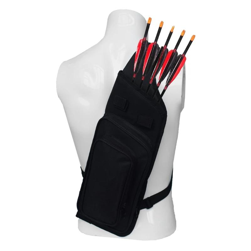 Bolsa ajustável para tiro com arco e flecha, suporte com tubo traseiro para tiro com arco - Image 1