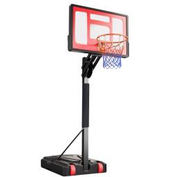 Basquete ajustável para crianças e adultos, suporte móvel, interior e exterior, prática de tiro, equipamento de treino de basquetebol - Image 1