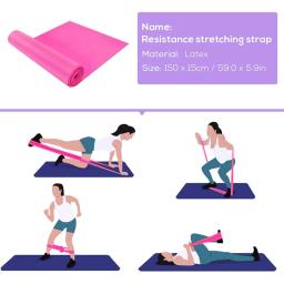 Yoga starter kit, 5pcs, equipamentos com blocos, bola, faixa de resistência, pilates, home fitness - Image 3