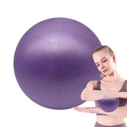 15cm mini bola de yoga macio pilates exercício ginásio bola pvc antiderrapante treinamento em casa estabilidade equilíbrio palha inflável fácil inflação - Image 2