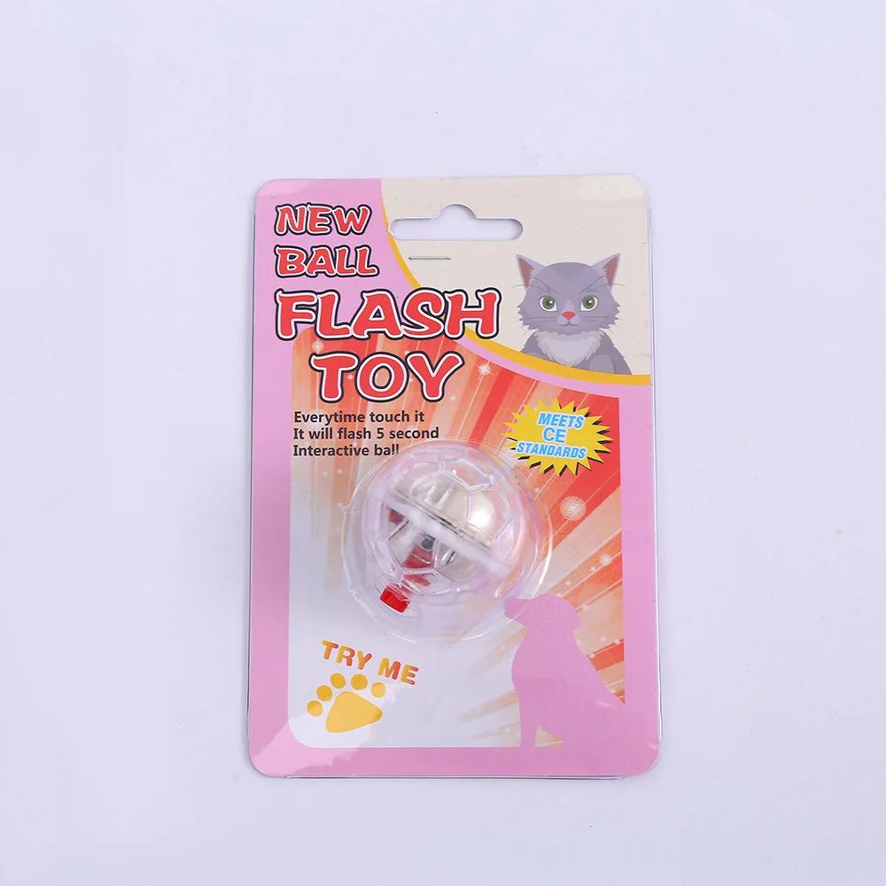 Bola interativa com luz para animais de estimação, brinquedos esportivos para cães e gatos, acessórios inteligentes e engraçados, Kittyjuguetes Para Gatos - Image 1