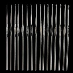 Equipamento de costura agulhas de costura de crochê agulhas de tricô ferramentas de costura de crochê linha de artesanato de alumínio - Image 5
