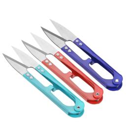 Tesoura De Costura Em Forma De U, Cortador De Linha Para Linhas De Fios, Artesanato De Tecido, Bordado, Suprimentos De Costura DIY - Image 1