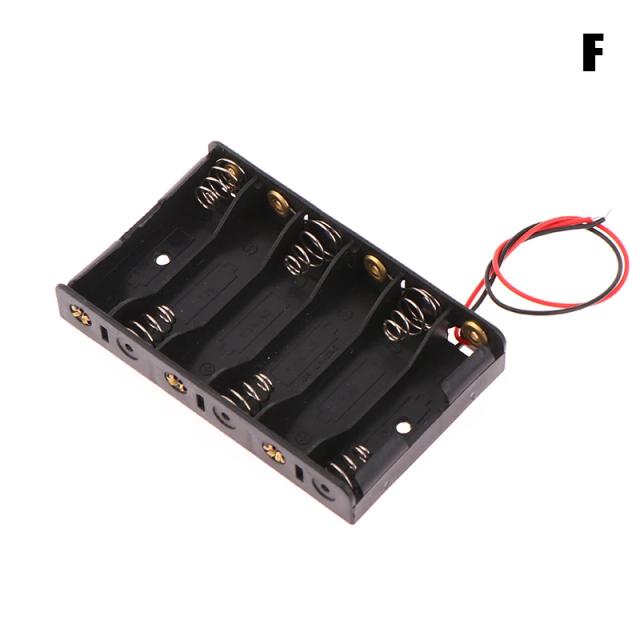 Caixa de Armazenamento para Baterias AA com Suporte e Proteção - Ideal para 1 a 6 Slots