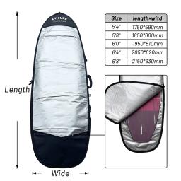 Bolsa de surf para prancha de surf, alta qualidade, prancheta, boardbag para skimboard board, tem alça, venda quente - Image 6