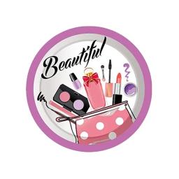 Conjunto De Talheres Descartáveis Para Decoração De Festa De Aniversário, Suprimentos De Maquiagem Spa, Favor De Mulheres E Meninas, Baby Shower, Hen Party - Image 2