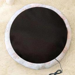 Cama de gato lavável dobrável com aquecimento USB, cama aquecida interior, almofada multifuncional, impermeável Pet Supplies, inverno - Image 4