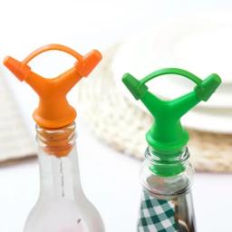Rolha de garrafa de silicone, vertedor de vinho com tampa, garrafa de champanhe de óleo, plugue de madeira, manter o freash do vinho, festa de casamento - Image 4