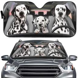 Pára-brisas engraçado para carros, Auto Sun Shade, Presente para ele, Acessórios para cães, Decoração Pug - Image 2