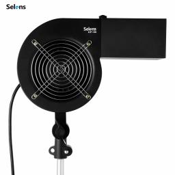 Selens-Ventilador de Fotografia, Kits De Estúdio De Fotografia, Soprador De Efeitos Especiais, Acessórios De Palco, 120W, Moda - Image 1