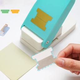 Paper Corner Rounder Hole Puncher, DIY Divisor Tab, Separador de Folhas Soltas, Label Puncher para Card Making, Cartão Scrapbooking - Image 3