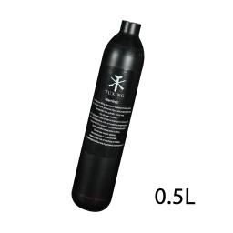 TUXING-Cilindro De Alumínio, Tanque De Ar De Alta Pressão, Oxigênio CO2 Tanque De Enchimento De Garrafas, Mini Mergulho M18 * 1.5, 0.5L, 500cc, 3000psi, 200Bar - Image 1