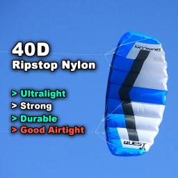 Kite de tração para iniciantes, Power Kite com conjuntos voadores, 2 Line Trainer, 9km, 2 ㎡ a 4 ㎡ - Image 4