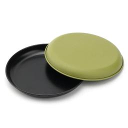 Utensílios de mesa para acampamento, pratos turísticos, kit de comida, conjunto de jantar para ao ar livre, bushcraft, piquenique, caminhadas, aço inoxidável 304 - Image 1