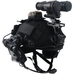 Airsoft Capacete Set para Paintball Jogos, Tactical Headset, Óculos, NVG Mount, Telescópio, Modelo Tactical Gear Combinação - Image 1