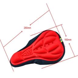 3D Soft Bicycle Seat Cover, Sela De Espuma Confortável, Almofada De Ciclismo, Acessórios De Mountain Bike - Image 5