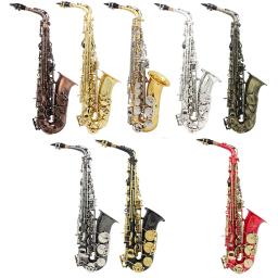 Saxofone Alto SLADE-Eb, instrumento profissional de sopro, alta qualidade latão E Flat Alto Sax, várias cores - Image 3