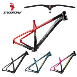 Speedone 29 ''rack bicicleta quadro ultraleve liga de alumínio mountain bike hardtail quadro roteamento interno 148x12mm através do eixo - Image 1
