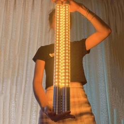 Alumínio recarregável LED Strobe Baton 60/80CM VIP Serviço de Garrafa LED Sparkler Luz Para Bar Boate Festa Eventos Decoração - Image 5