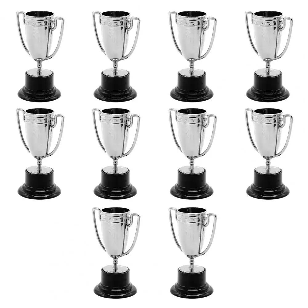 Mini troféu de plástico resistente ao desvanecimento, troféus plásticos chamadores, mini ornamentos de desktop para favores do partido, adereços recompensas - Image 1