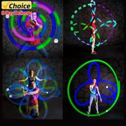 Novo led colorido luminoso fling bola botão mudança de cor fitness flash bola criativa malabarismo bola luminosa brinquedos - Image 1