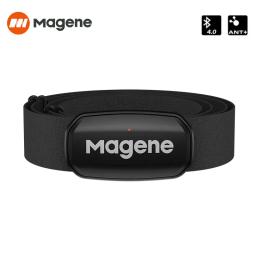 Magene-Bluetooth Sensor de Frequência Cardíaca, Atualização ANT, H64 HR Monitor, Alça no peito, Modo Dual, Computador, Bicicleta, Sports Band Belt, H303 - Image 1