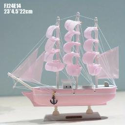 Navio De Madeira Montando Kits De Construção, Modelo DIY, Kit De Vela De Madeira, Presente Do Kid - Image 6