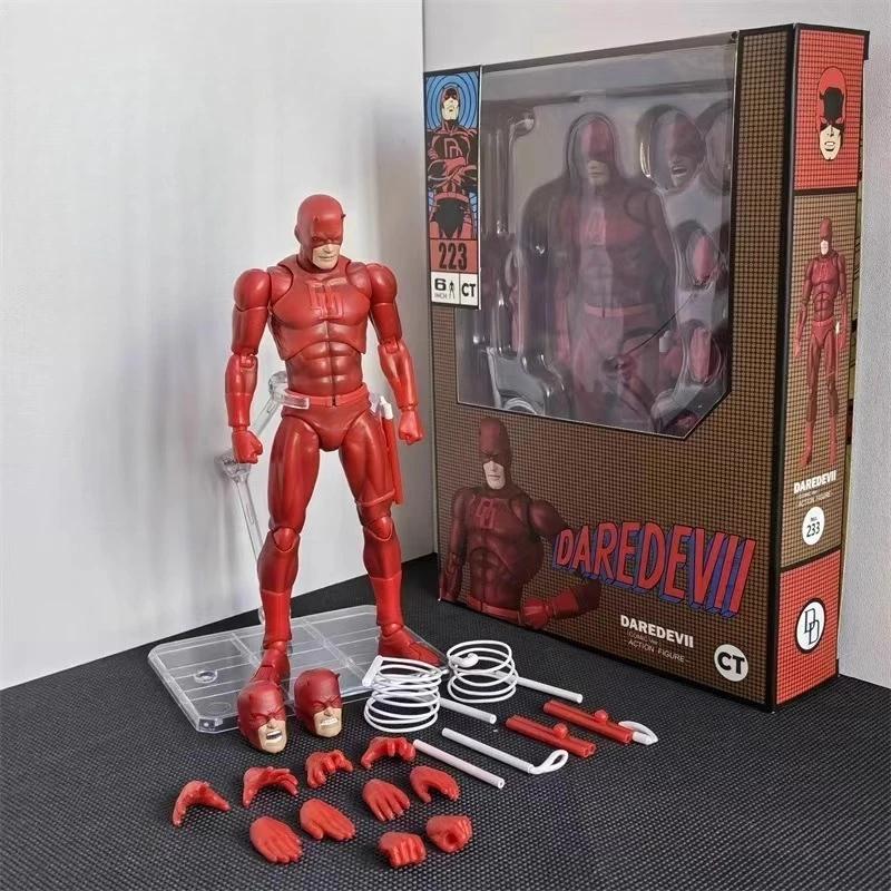 Em estoque ct brinquedos daredevil figura mafex 223 versão em quadrinhos shf anime figura de ação estatueta estátua modelo presentes personalizados brinquedos - Image 1