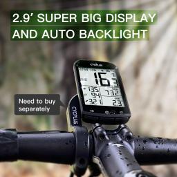 Cycplus ciclismo gps bicicleta do computador acessórios da bicicleta ant + odômetro velocímetro sem fio para velocidade cadência sensor de freqüência cardíaca - Image 2