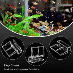 Acrílico Quadro De Suporte Para Aquário, Suporte De Aquário, Clipe De Tampa De Vidro, Suporte, Glas, 4Pcs - Image 4