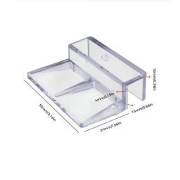 Acrílico Quadro De Suporte Para Aquário, Suporte De Aquário, Clipe De Tampa De Vidro, Suporte, Glas, 4Pcs - Image 6