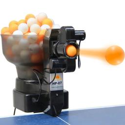 Robô de tênis de mesa portátil, máquina de bola de pingue-pongue, serve regulação de 40mm, bola de ping-pongue automática, treinamento de máquina de tênis de mesa - Image 5