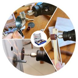 Tasp 287 pçs conjunto de acessórios ferramentas abrasivas ferramenta rotativa elétrica para dremel mini broca lixa moagem polimento - Image 5