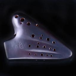 Instrumentos Musicais Tradicionais, Fumado Ocarina Profissional, C Key, Zelda Música Flauta, 3 Tubo, 12 Buracos, Presentes - Image 2