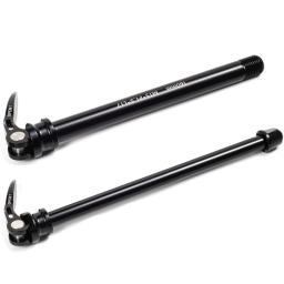 Acessórios de bicicleta cnc neve praia bicicleta gorda através do eixo dianteiro traseiro hub roda espetos eixo m12x210mm m15x160mm peça ciclismo - Image 1