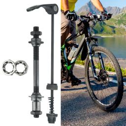 Espetos de liberação rápida com cubo de 25mm, espetos de liberação rápida, rolamentos de eixo de liberação rápida, roda dianteira e traseira de bicicleta - Image 6