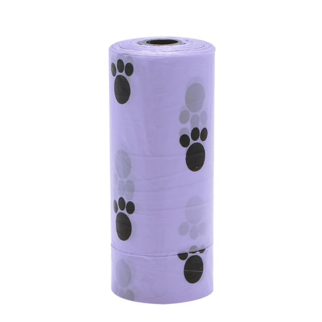 Conjunto de 15 Sacos Ecológicos para Coleta de Cocô de Cachorro