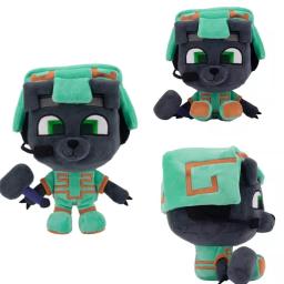 Verde 20cm bobicraft gitd lobo pelúcia anime brinquedo de pelúcia animais de pelúcia decoração crianças presentes boneca aniversário - Image 2