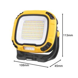 Lanterna LED recarregável para mochila, camping, caminhadas, COB - Image 6