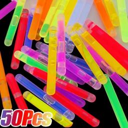 Multicolor Brilhante Varas Fluorescentes, Decoração do casamento, Clubes, Natal Suprimentos, Ferramentas De Iluminação De Pesca, 50 Pcs, 20 Pcs, 10Pcs - Image 2