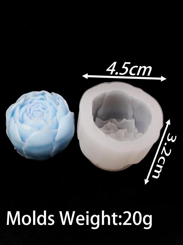 Molde De Silicone De Flor 3D, Vários Sabão Rosa, Vela Perfumada, Molde De Fundição De Gesso, DIY, Bonito, Pequenos Presentes Do Artesanato, Fazendo Ferramentas, Criativo - Image 1