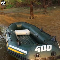 Almofada inflável leve engrossado pvc barcos assento esteiras para barco de pesca/caiaque/canoa/assento de remo travesseiro 56*27*15cm - Image 5