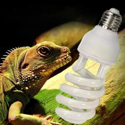 13W UVB Lâmpadas de aquecimento 5.0 10.0 Lâmpada para répteis Luz economizadora de energia Tartaruga Lagarto Cobra Reptile Luzes de aquecimento UVB - Image 3