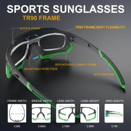 X-TIGER óculos de ciclismo uv400 photochromic ciclismo óculos de sol esportes polarizados óculos de sol dos homens mtb óculos de bicicleta de corrida óculos - Image 4