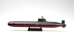 1/700 russo marinha typhoon classe submarino plástico montar militar navio de guerra modelo estático buidling modelo kits - Image 6