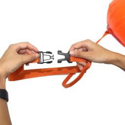 Natação Tow Float Float Boia, Air Dry Bag, treinamento de natação, marca de segurança, Flotation Bag inflável, 3 cores - Image 4