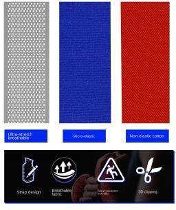 Premium Boxe Elástico Luvas De Bandagem De Algodão, Polegar Loop, Protetor De Pulso para MMA, Kickboxing, Muay Thai, Artes Marciais, Envoltórios De Mão, 2 Pcs - Image 2