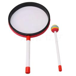 Yibuy 7.9 polegada forma mão tambor instrumentos musicais de percussão educação doce baqueta - Image 3