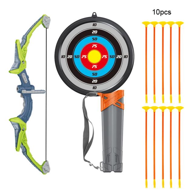 Conjunto de Tiro com Arco e Flecha Iluminado para Crianças de 3 a 12 Anos - Brinquedo Divertido e Presente de Natal Perfeito para Meninos e Meninas