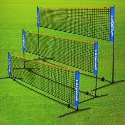 Portátil dobrável padrão profissional badminton net indoor esportes ao ar livre vôlei tênis treinamento redes quadradas malha - Image 1